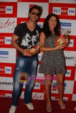 Hrithik Roshan and Barbara Mori at BIG FM Studios to greet the winners of Love Unlimited contest on 21st May 2010 (38).JPG
